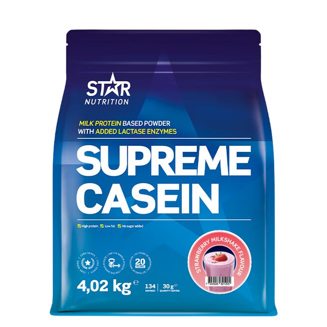 Supreme Kasein 4020 g Strawberry Milkshake