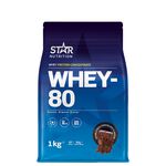 Star nutritio whey-80 protein shake Double rich chocolate