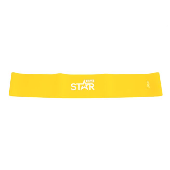 Star Gear Mini Band, Yellow, Light, 600 x 0,4mm 
