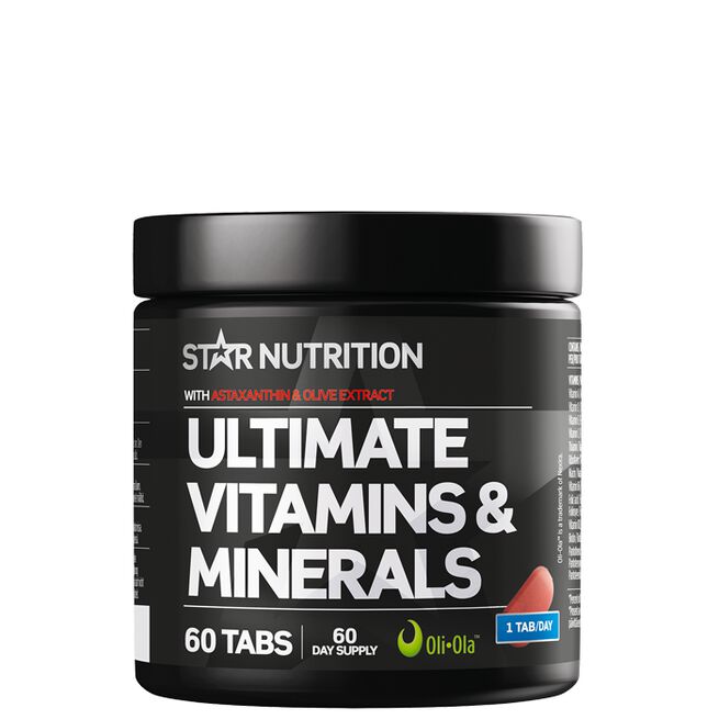 Ultimate Vitamins & Minerals 60 kapslar