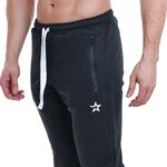 Star Nutrition Tapered Pants, Dark Grey Melange, S 