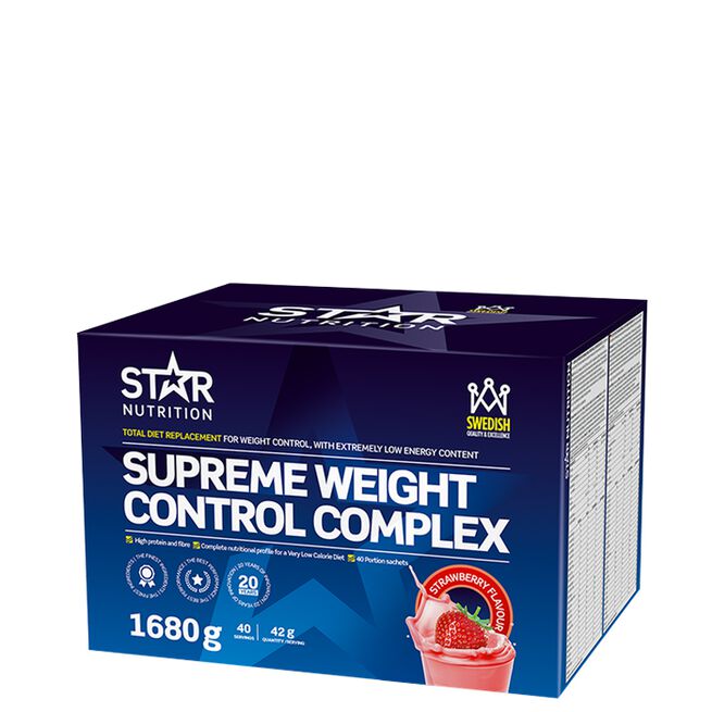 Star nutrition Supreme weight control Strawberry jordgubb