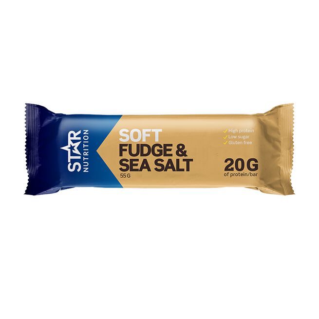 Star nutrition Fudge and sea salt protein bar