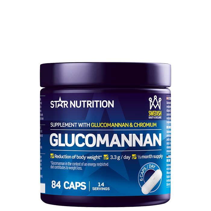 Glucomannan Fettf&ouml;rbr&auml;nnare 84 Kapslar