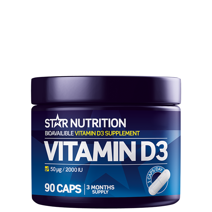 Vitamin D3 90 kapslar