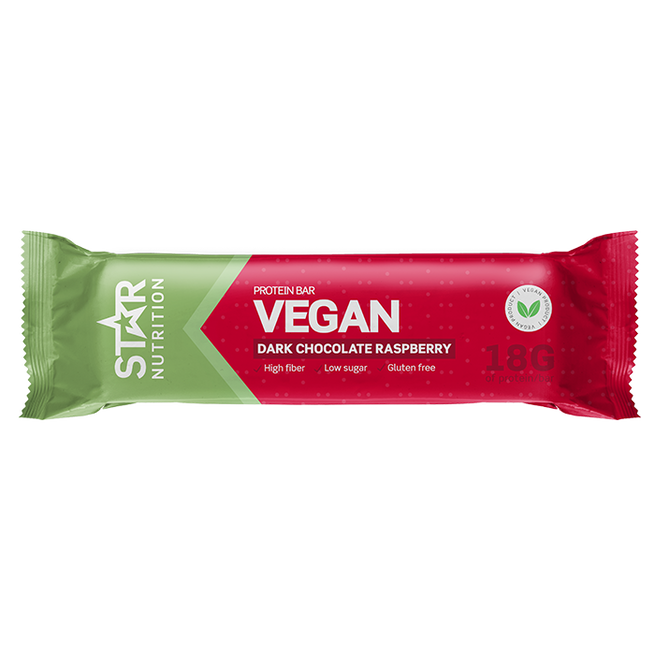 Vegansk Proteinbar 55 g raspberry_chocolate