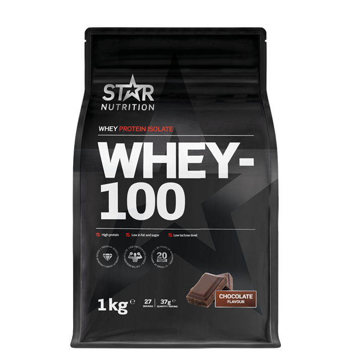 Whey-100 Vassleprotein 1 kg choklad