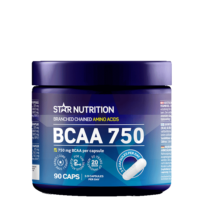 BCAA 750 Kapslar 90 st