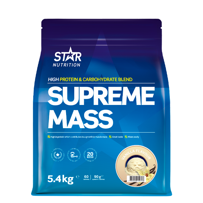 Supreme Mass Gainer 5400 g vanilj