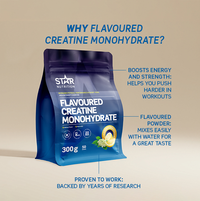 Smaksatt Kreatin Monohydrat 300 g citrus_elderflower_new