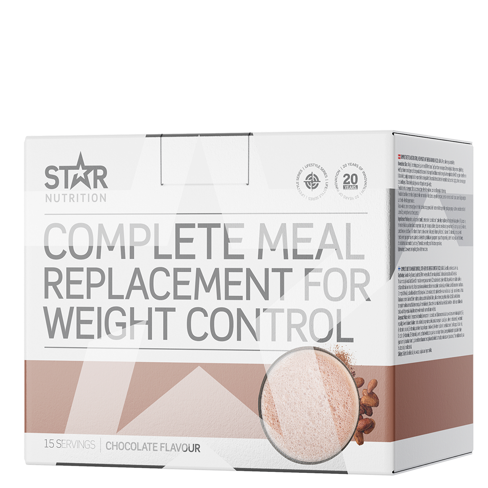 Complete Meal M&aring;ltidsers&auml;ttning Viktkontroll 15 portioner choklad