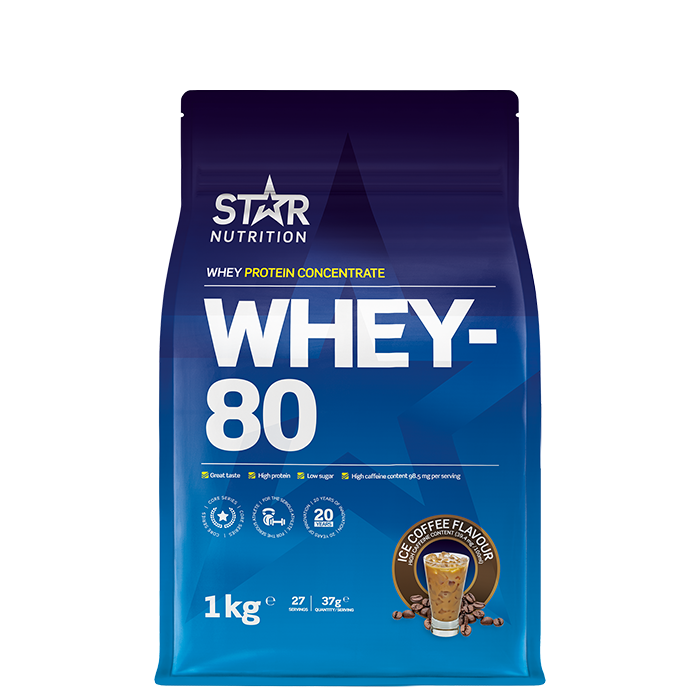 Whey-80 Vassleprotein 1 kg ice_coffee